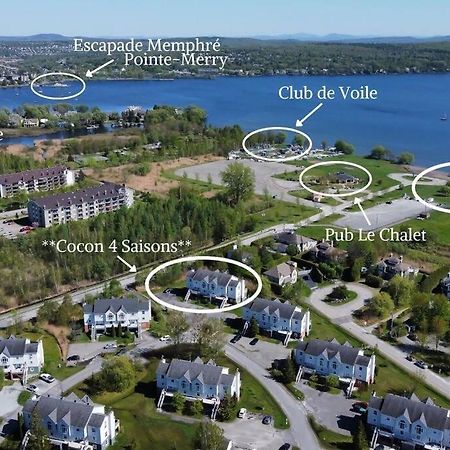*Nouveaute* Foyer Au Bois, Plage, Montagne Et + Magog Εξωτερικό φωτογραφία